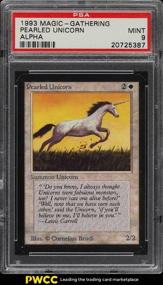 PSA9 旧枠 Pealed Unicorn MTG 30th edition Pearled Unicorn · Revised Edition (3ED) #30 · Scryfall Magic
