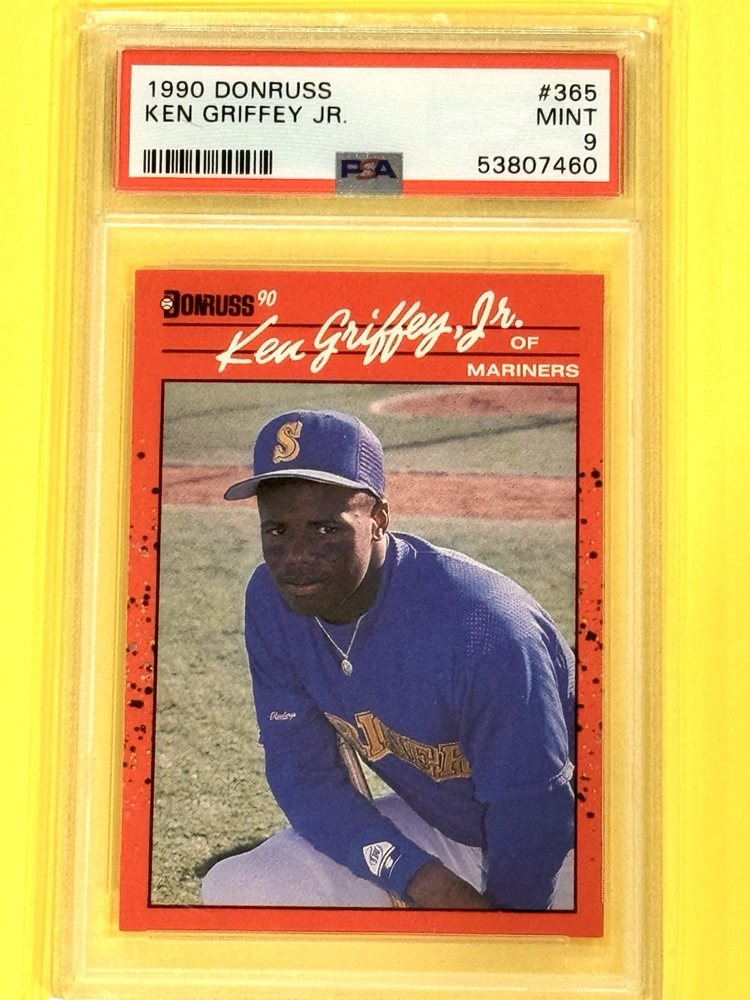1990年 ケン ・ グリフィー Jr.入りランダムセット36 1990 Donruss Ken Griffey Jr. #365 PSA 9 | eBay