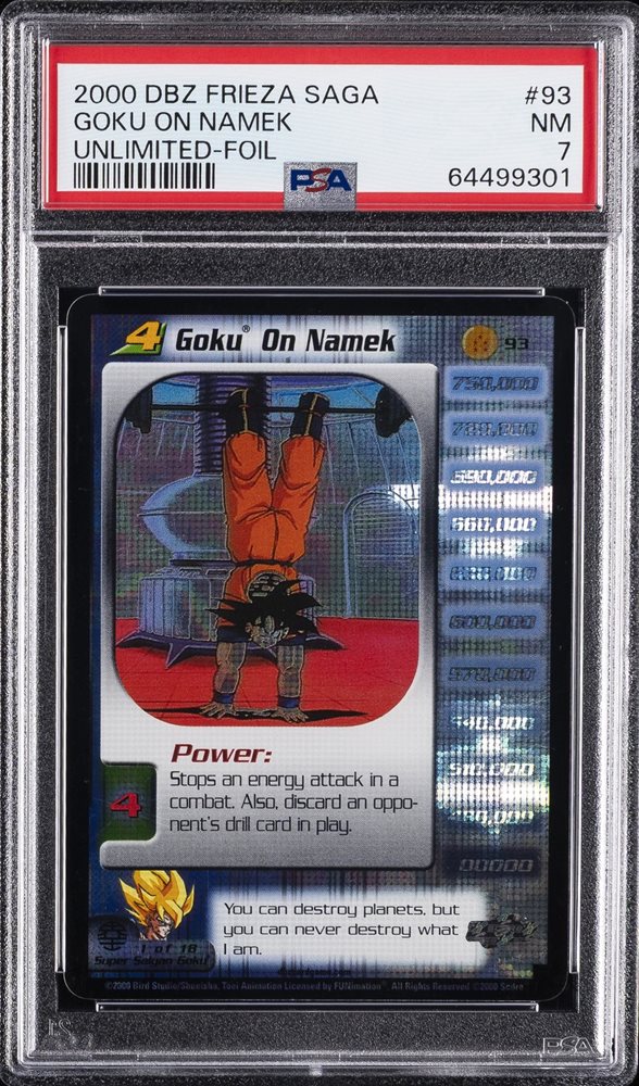 eBay Auction Item 306438728013 Tcg Cards 2000 Score Dragon Ball Z