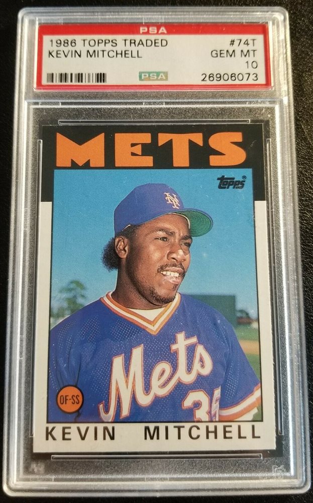 Auction Prices Realized Baseball Cards 1986 Topps Traded Kevin Mitchell